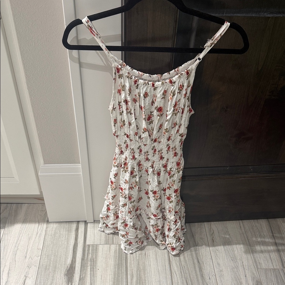 Floral Print Sundress w spaghetti straps(Ships from OR)